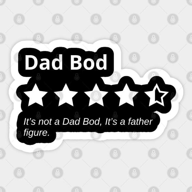 Dad-bod Sticker by DewaJassin